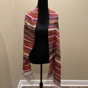 J.Jill Accessories Multi-Color Scarf Wrap